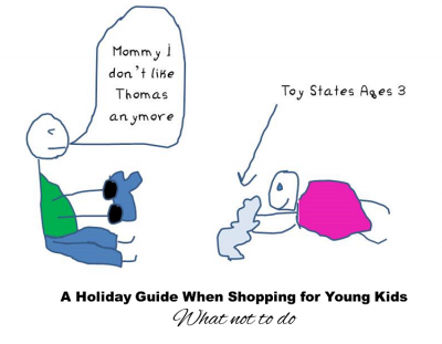 A Holiday Guide When Shopping for Young Kids: What Not To Do